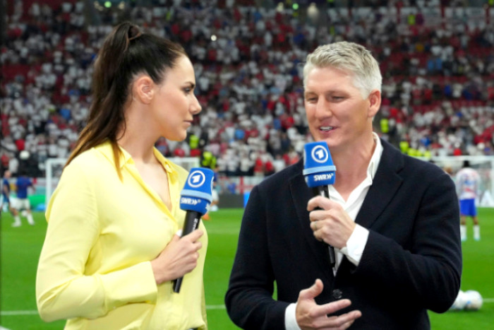 Esther Sedlaczek und Bastian Schweinsteiger EM 2024